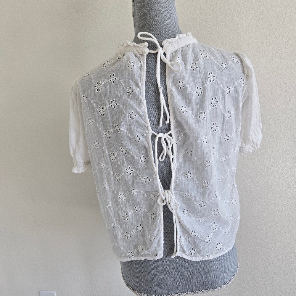 Free People Letters To Juliet Top in White size XS - Picture 8 of 16